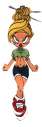 Lili, la deuxiemes jumelles qui est mascottes de mon site !
